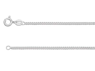 Sterling Silver 1.5mm Curb Chain    3076cm Unhallmarked 100 Recycled Silver