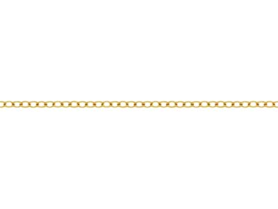 Gold Filled 1.75mm Loose Hammered  Trace Chain - Standard Image - 1